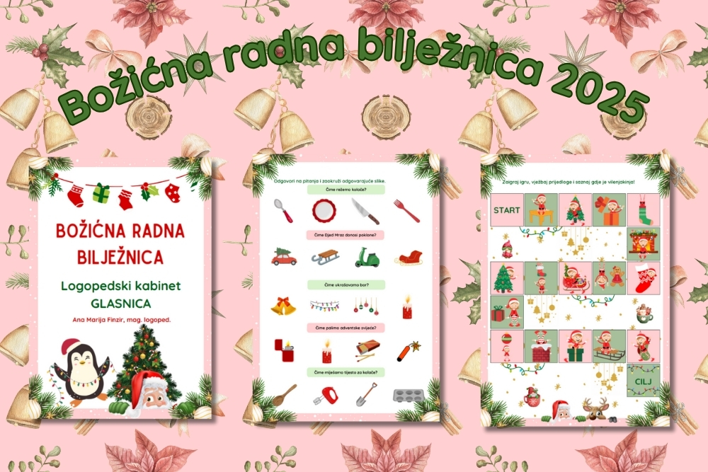 Božićna radna bilježnica - 2025.